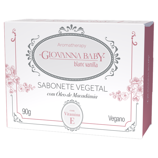 Sabonete Giovanna Baby Vegetal Blanc Vanilla 90g
