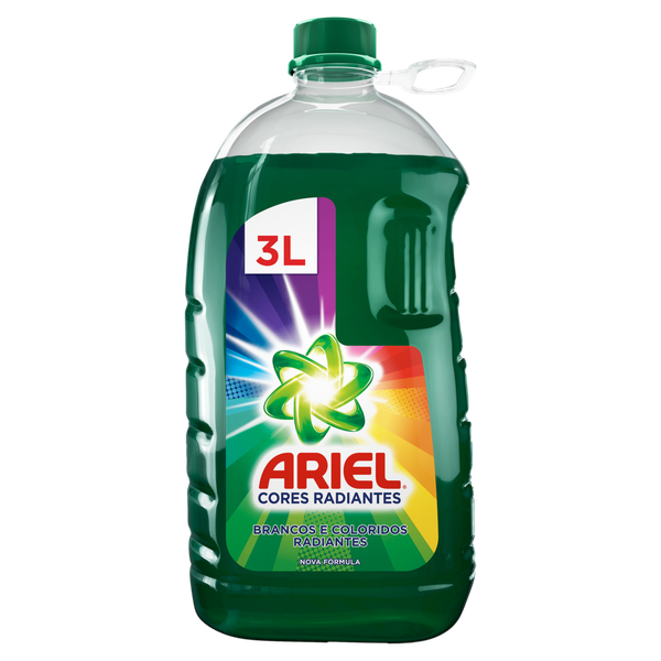 Lava Roupas Ariel Clássico Líquido 3L