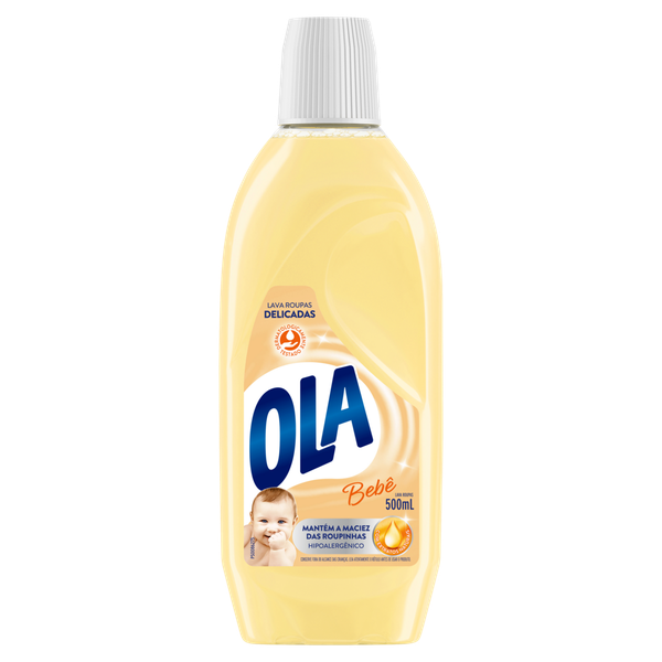 Lava Roupas Ola Bebê Líquido 500ml