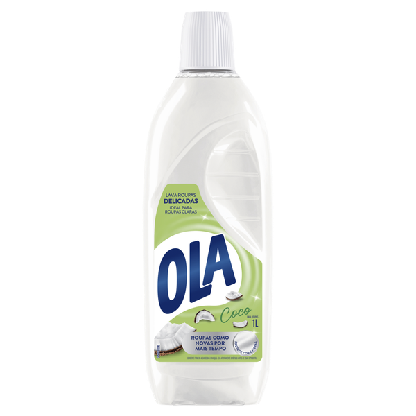 Lava Roupas Líquido Ola Coco 1L