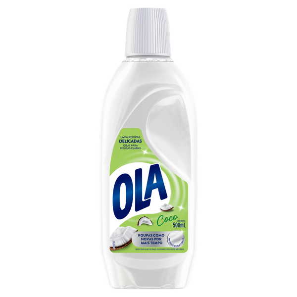 Lava Roupas Ola Coco Líquido 500ml