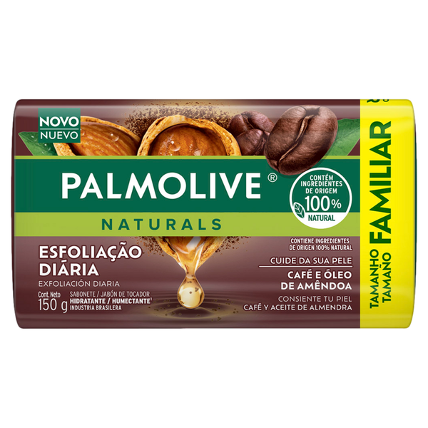 Sabonete Palmolive Palm Natural Café Óleo Amendoim 150g