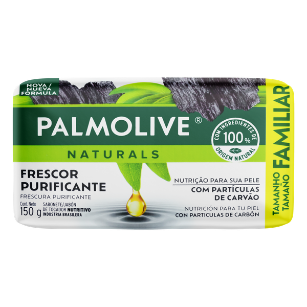 Sabonete Palmolive Palm Natural Frescor Purificante 150g