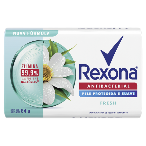 Sabonete Rexona Antibacterial Fresh 84g