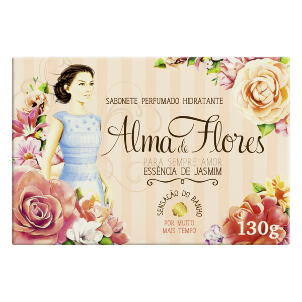 Sabonete Alma de Flores Jasmim 130g