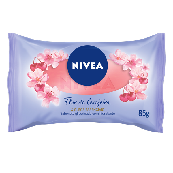 Sabonete Nivea Glicerinado Flor de Cerejeira 85g