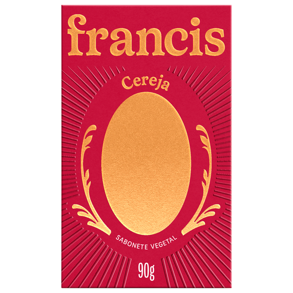 Sabonete Francis Clássico Vermelho 90g