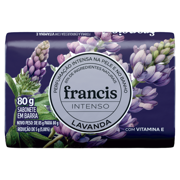 Sabonete Francis Suave Lilás 85g