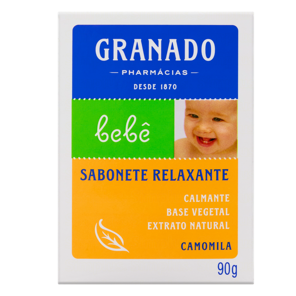 Sabonete Granado Bebê Glicerina Camomila 90g