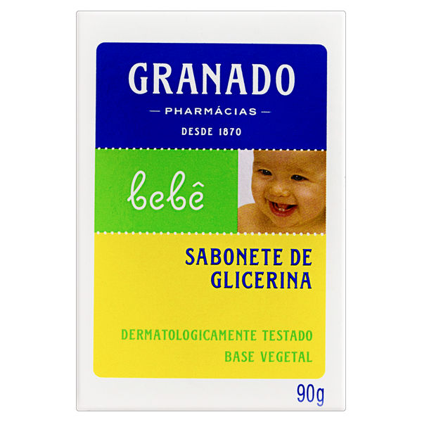 Sabonete Granado Bebê Glicerina Tradicional 90g