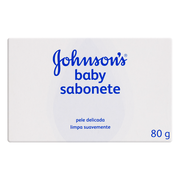 Sabonete Johnson's Baby Pele Delicada 80g