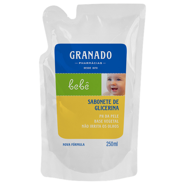 Sabonete Líquido Granado Bebê Refil Tradicional 250ml