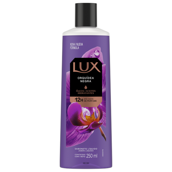 Sabonete Líquido Lux Botanicals Orquídea Negra 250ml