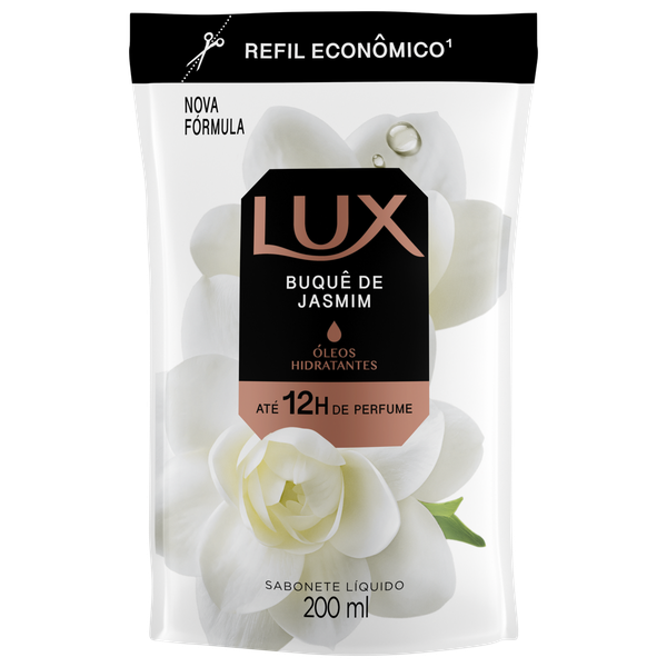 Sabonete Líquido Lux Botanicals Refil Buquê de Jasmim 200ml