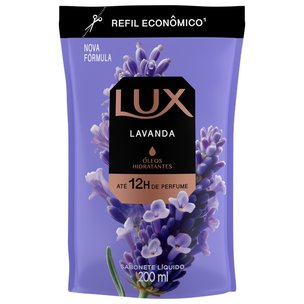 Sabonete Líquido Lux Botanicals Refil Lavanda 200ml