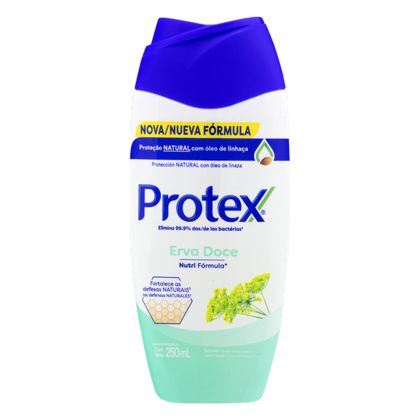 Sabonete Líquido Protex Erva Doce 250ml