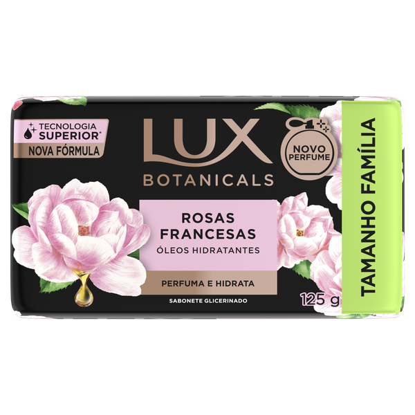 Sabonete Lux Botanicals Glicerinado Rosas Francesas 125g
