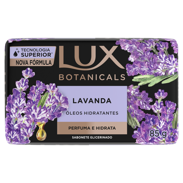 Sabonete Lux Botanicals Glicerinado Lavanda 85g