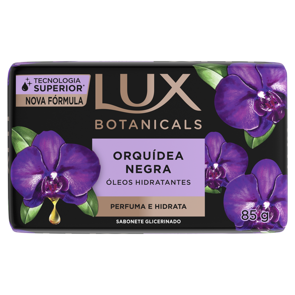 Sabonete Lux Botanic Glicerinado Orquídea Negra 85g