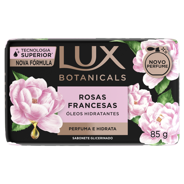 Sabonete Lux Botanicals Glicerinado Rosas Francesas 85g