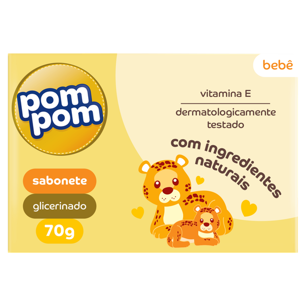 Sabonete Pompom Glicerinado 70g