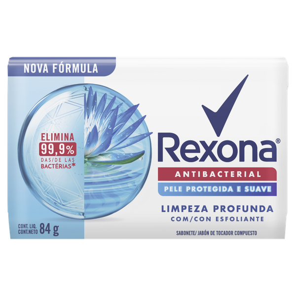 Sabonete Rexona Limpeza Profunda 84g