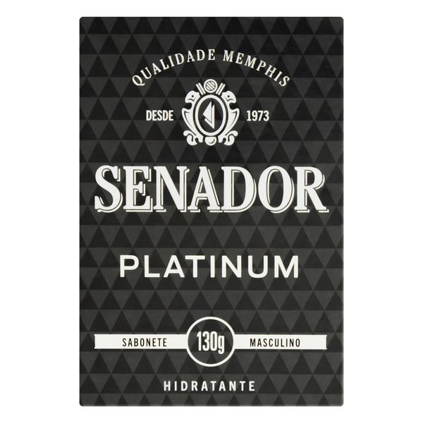 Sabonete Senador Platinum 130g
