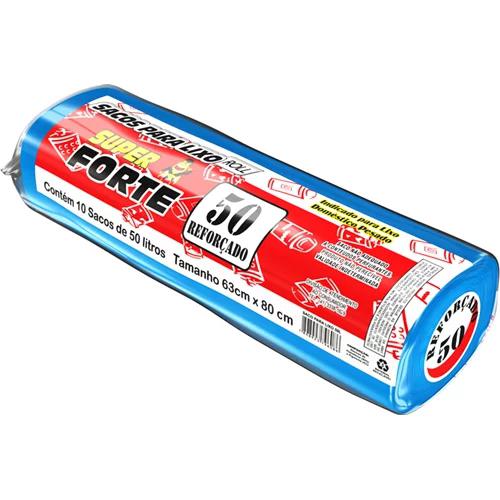 Saco Lixo 50L Super Forte Rl 10Un