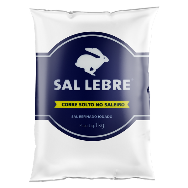 Sal Refinado Lebre 1kg