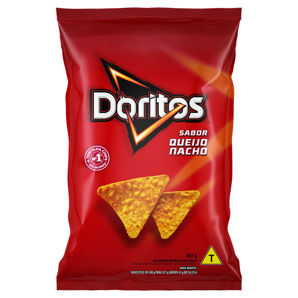 Salgadinho Doritos Queijo Nacho 257g
