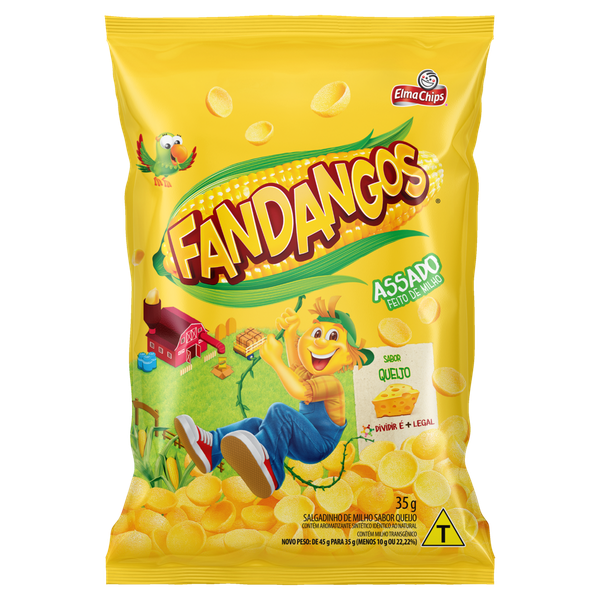 Salgadinho E Chips Fandangos Queijo 35g