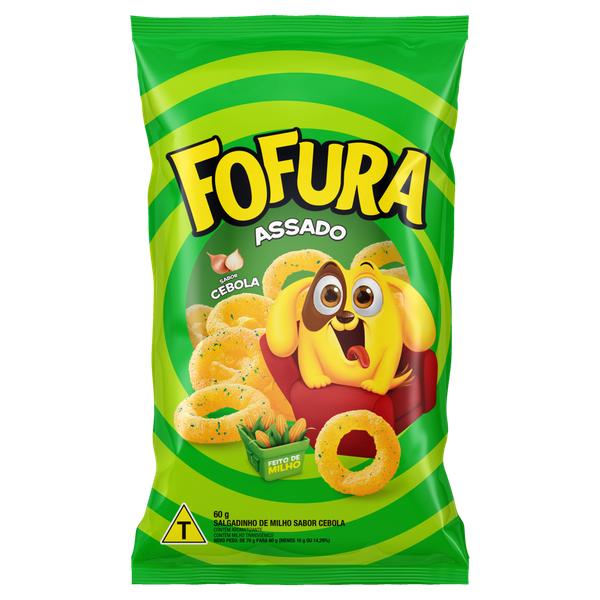 Salgadinho Fofura Cebola 60g