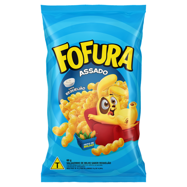 Salgadinho Fofura Queijo 60g