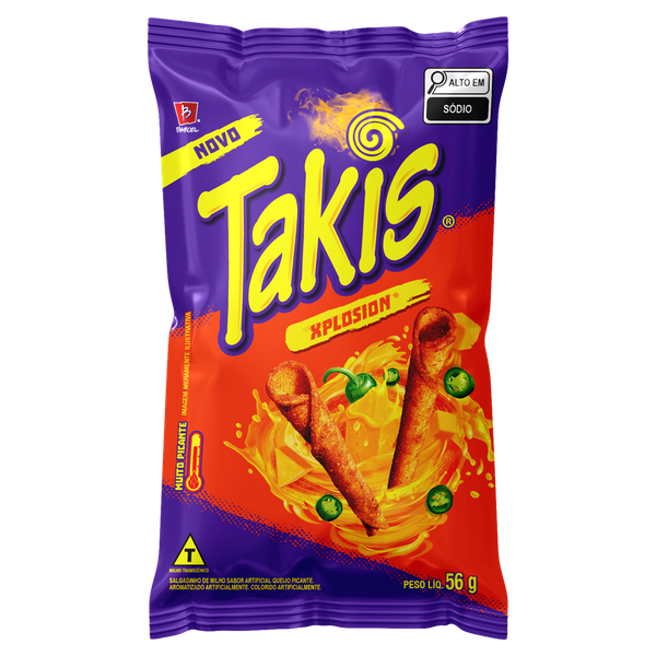 Salgadinho Takis Xplosion 56g