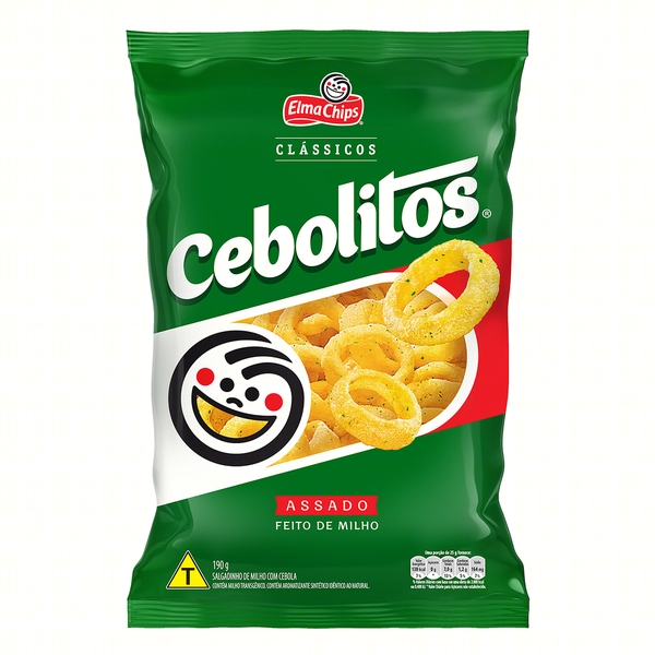 Salgadinho Cebolitos 190g
