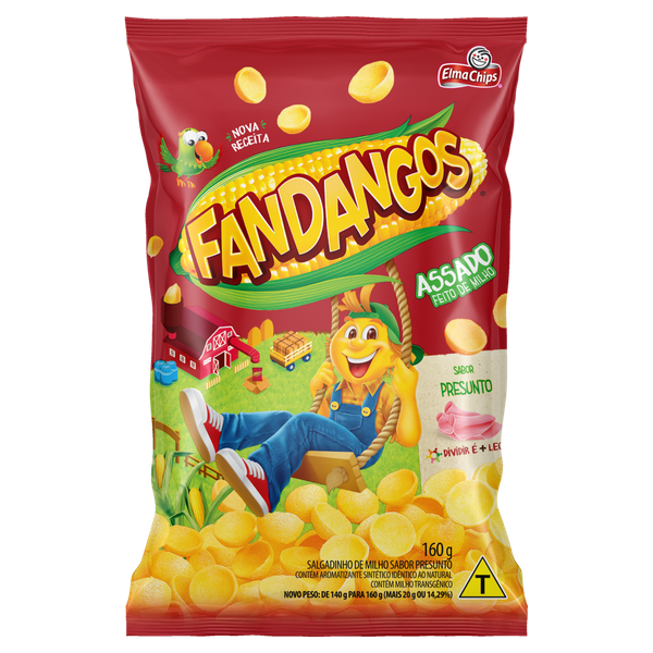 Salgadinho Fandangos Presunto 160g