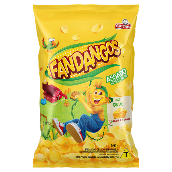 Salgadinho Fandangos Queijo 160g
