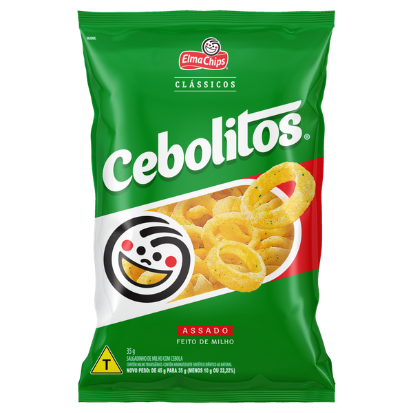 Salgadinho Cebolitos 35g