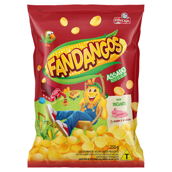 Salgadinho Fandangos Presunto 250g