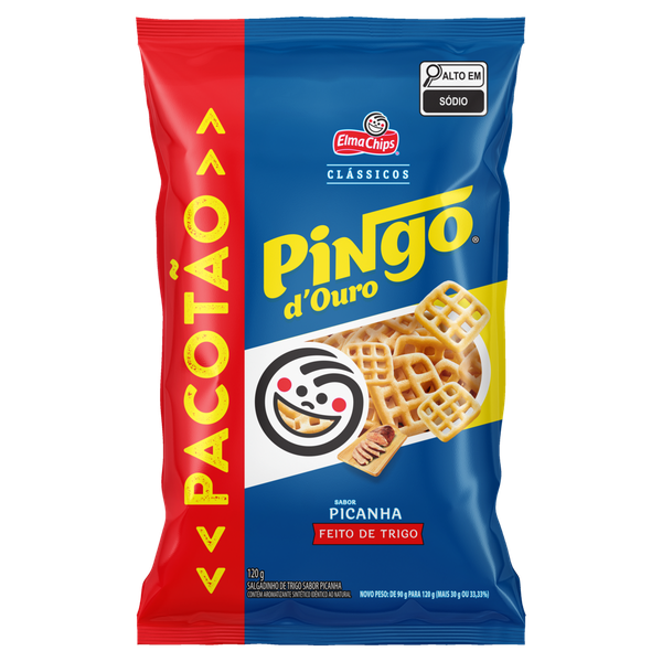 Salgadinho Pingo Douro Picanha 120g