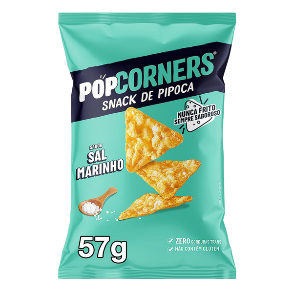 Salgadinho Popcorners Sea Salt 57g