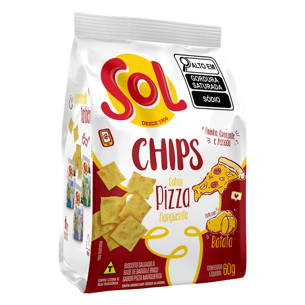 Salgadinho Sol Chips Original 60g