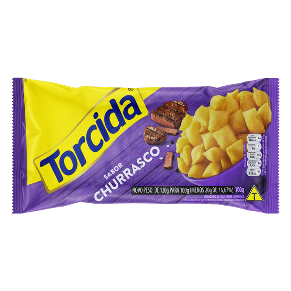 Salgadinho Torcida Churrasco 100g