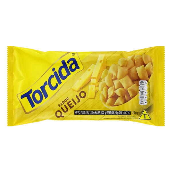 Salgadinho Torcida Queijo 100g