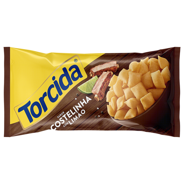 Salgadinho Torcida Jr Costelinha Limão 45g