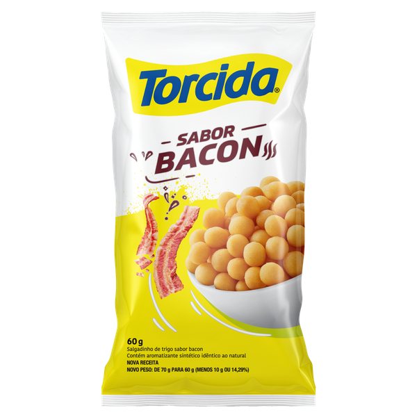 Salgadinho Torcida Bacon 60g
