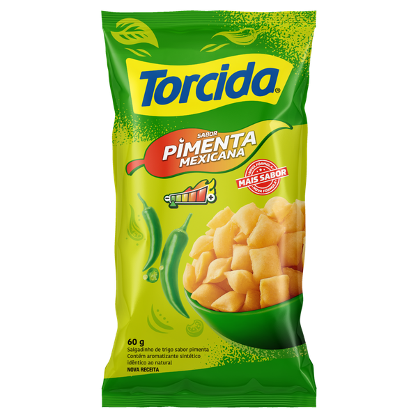 Salgadinho Torcida Pimenta Mexicana 60g