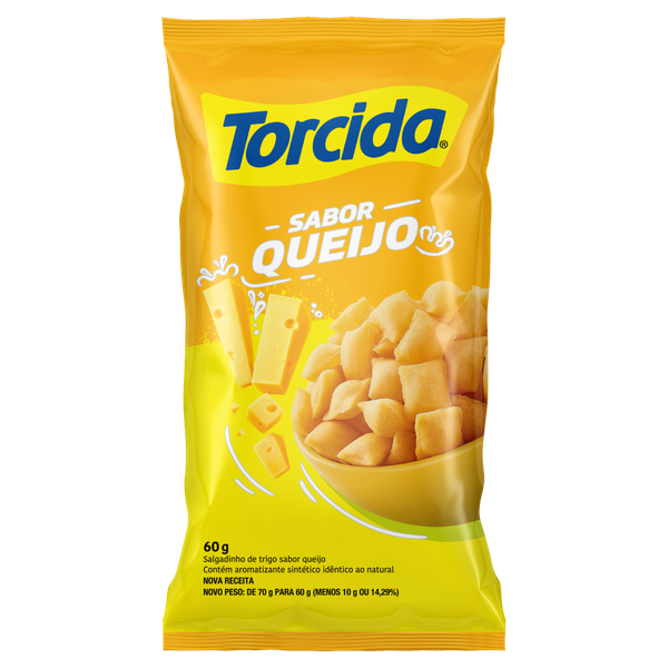Salgadinho Torcida Queijo 60g