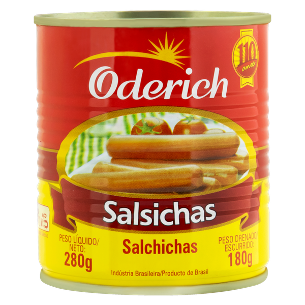 Salsicha Oderich Viena Lata 180g