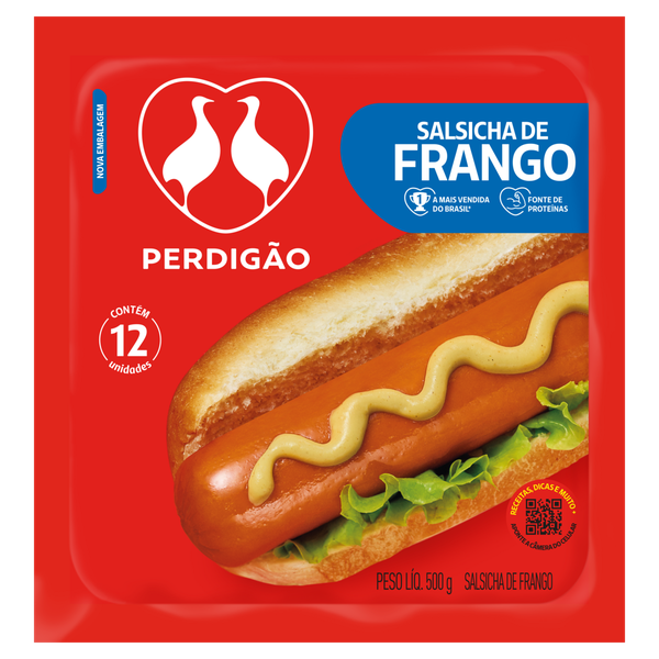 Salsicha Perdigão Frango 500g
